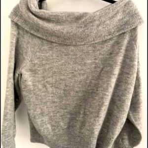 Off shoulder sweater